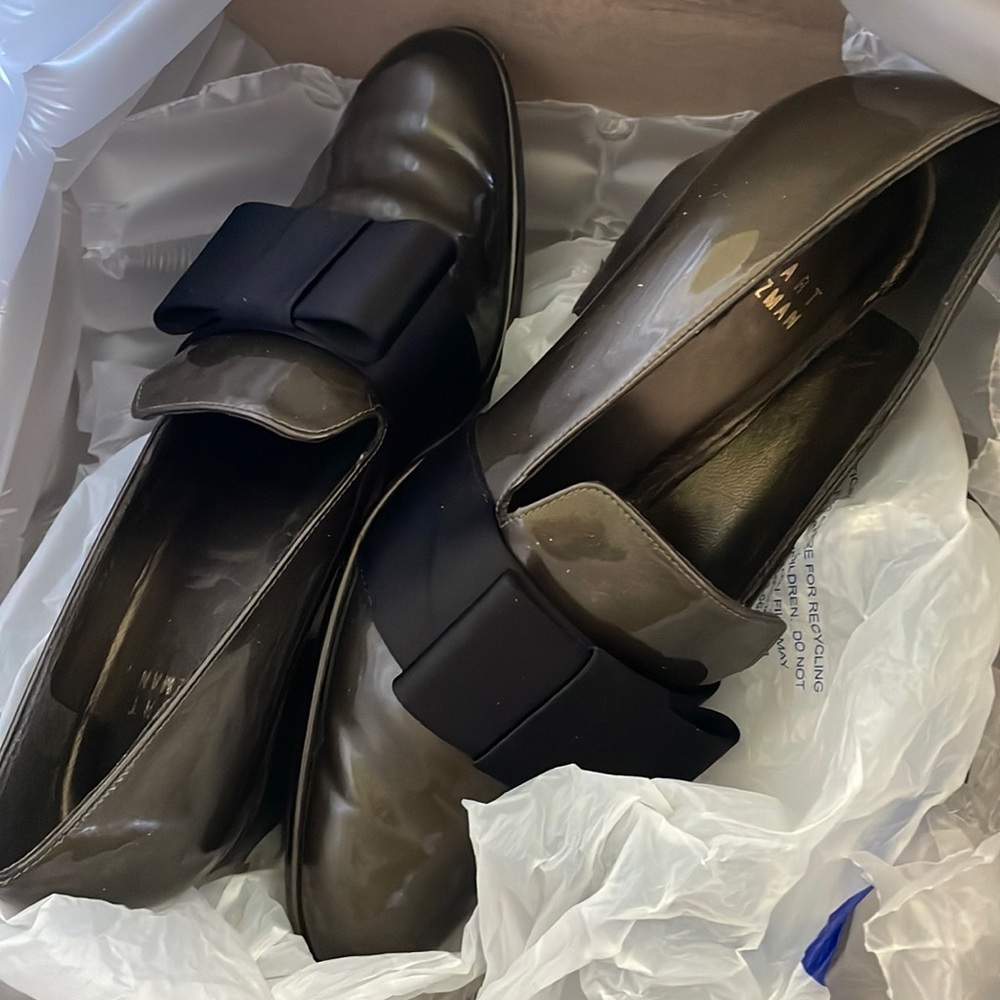 Stuart Weitzman Certified Authentic Patent Leather Women’s Heels Size 5.5 - Picture 8 of 9